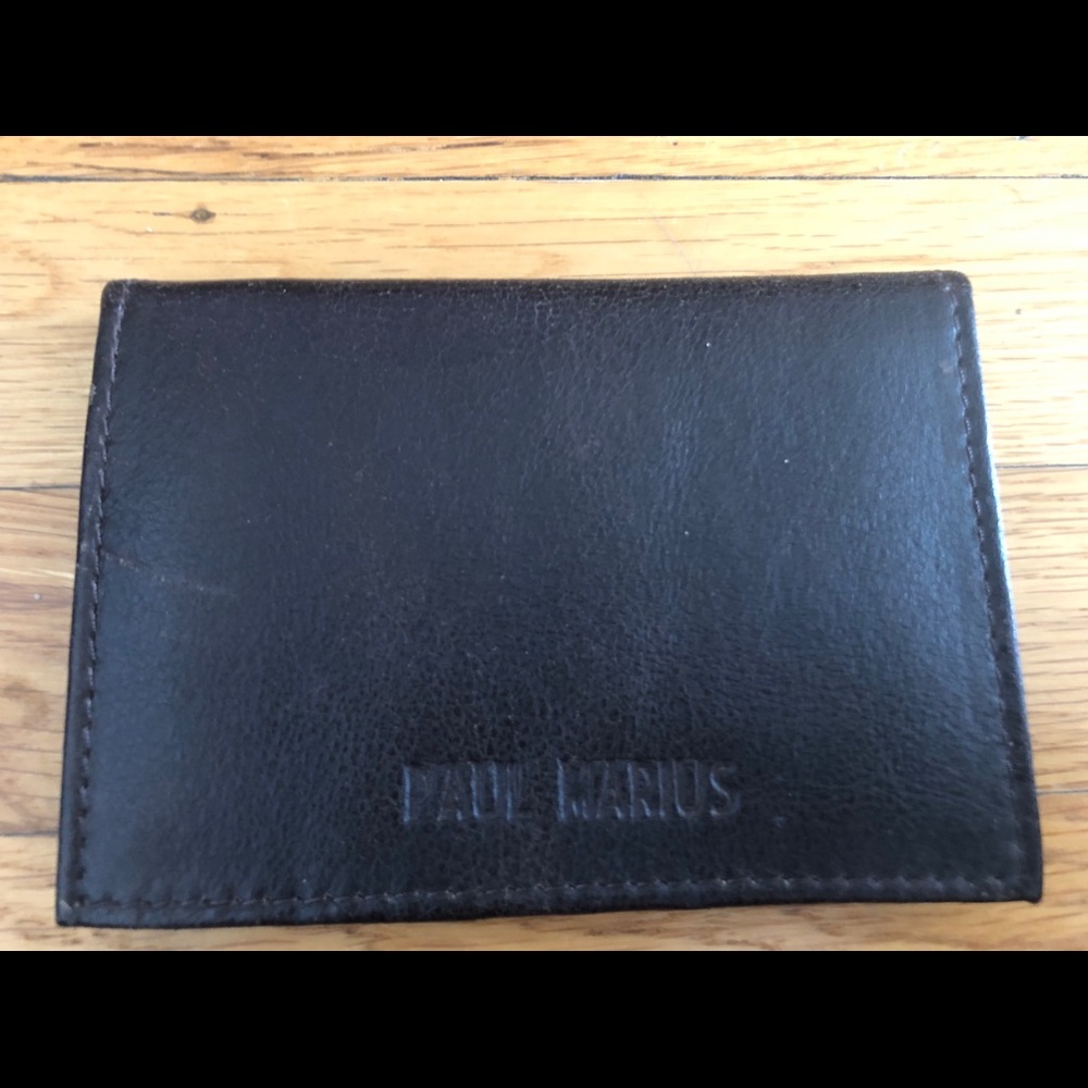 Paul Marius French bifold wallet